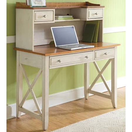 Writing Desk and Hutch Set